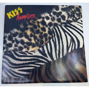 Kiss - Animalize 12" Vinyl Record 1984‎ Limited Edition Mercury Rock 33RPM